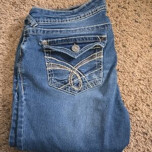 Wallflower Classic Blue Boot Cut Jeans